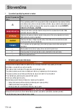 Preview for 174 page of Starmix IS H-1225 Asbest Operating Instructions Manual