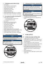 Preview for 189 page of Starmix IS H-1225 Asbest Operating Instructions Manual