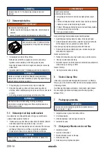 Preview for 208 page of Starmix IS H-1225 Asbest Operating Instructions Manual