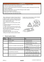 Preview for 216 page of Starmix IS H-1225 Asbest Operating Instructions Manual