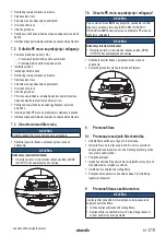 Preview for 219 page of Starmix IS H-1225 Asbest Operating Instructions Manual