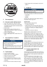 Preview for 230 page of Starmix IS H-1225 Asbest Operating Instructions Manual