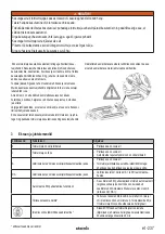 Preview for 237 page of Starmix IS H-1225 Asbest Operating Instructions Manual