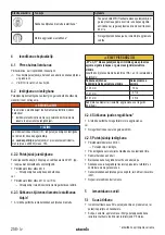 Preview for 258 page of Starmix IS H-1225 Asbest Operating Instructions Manual