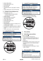 Preview for 260 page of Starmix IS H-1225 Asbest Operating Instructions Manual