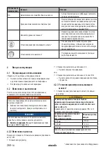 Preview for 268 page of Starmix IS H-1225 Asbest Operating Instructions Manual