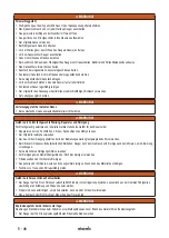 Preview for 8 page of Starmix ISC Batrix L 36-18V Operating Instructions Manual