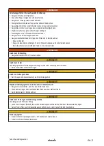 Preview for 9 page of Starmix ISC Batrix L 36-18V Operating Instructions Manual