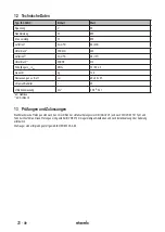 Preview for 20 page of Starmix ISC Batrix L 36-18V Operating Instructions Manual