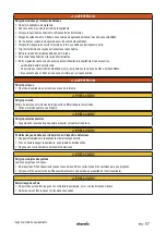 Preview for 57 page of Starmix ISC Batrix L 36-18V Operating Instructions Manual