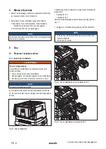 Preview for 76 page of Starmix ISC Batrix L 36-18V Operating Instructions Manual