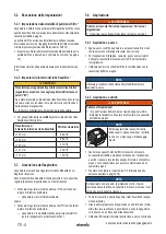 Preview for 78 page of Starmix ISC Batrix L 36-18V Operating Instructions Manual