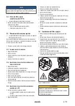 Preview for 79 page of Starmix ISC Batrix L 36-18V Operating Instructions Manual