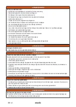 Preview for 88 page of Starmix ISC Batrix L 36-18V Operating Instructions Manual