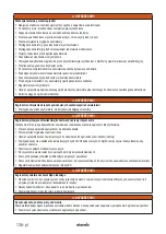 Preview for 136 page of Starmix ISC Batrix L 36-18V Operating Instructions Manual