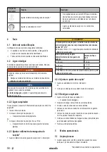 Preview for 56 page of Starmix ISC H-1225 Asbest Operating Instructions Manual