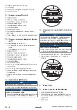 Preview for 58 page of Starmix ISC H-1225 Asbest Operating Instructions Manual