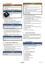 Preview for 97 page of Starmix ISC H-1225 Asbest Operating Instructions Manual