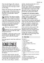 Preview for 15 page of Starmix Quadrix L 18 V Operating Instructions Manual