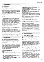 Preview for 85 page of Starmix Quadrix L 18 V Operating Instructions Manual