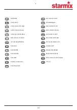 Preview for 137 page of Starmix TT 1800 Installation And Operating Instructions Manual