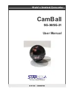 Preview for 1 page of Starnex CamBall SG-30 User Manual