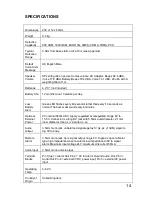 Preview for 14 page of Starport Cellphone Detector Plus 610 User Manual