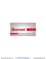 Предварительный просмотр 1 страницы Starrett 049659725841 User Manual