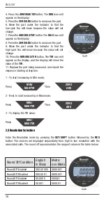 Предварительный просмотр 10 страницы Starrett 2900-1 Series User Manual