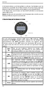 Предварительный просмотр 72 страницы Starrett 2900-1 Series User Manual