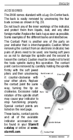 Preview for 27 page of Starrett 2900 Series User Manual