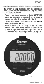 Preview for 41 page of Starrett 2900 Series User Manual