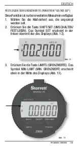 Preview for 139 page of Starrett 2900 Series User Manual