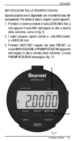 Preview for 161 page of Starrett 2900 Series User Manual