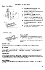 Preview for 3 page of Starrett 3752 Series User Manual