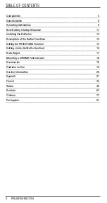 Preview for 4 page of Starrett 3754 User Manual