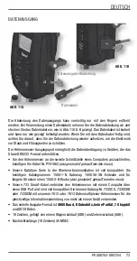 Preview for 73 page of Starrett 3754 User Manual