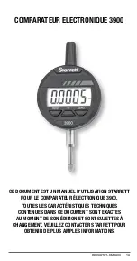 Предварительный просмотр 19 страницы Starrett 3900 Series User Manual