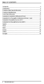 Preview for 4 page of Starrett 436.1 User Manual