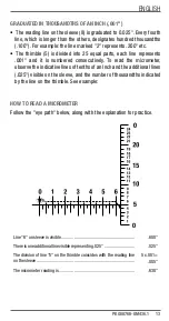 Preview for 13 page of Starrett 436.1 User Manual