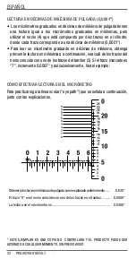 Preview for 22 page of Starrett 436.1 User Manual