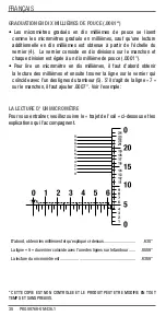 Preview for 30 page of Starrett 436.1 User Manual