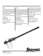 Preview for 4 page of Starrett 5000B Series User Manual