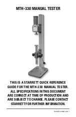 Предварительный просмотр 7 страницы Starrett 73149 Quick Reference Manual