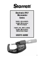 Starrett 795MEXFL User Manual предпросмотр