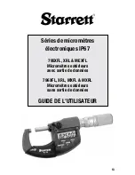 Preview for 13 page of Starrett 795MEXFL User Manual