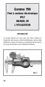 Предварительный просмотр 10 страницы Starrett 798 Series User Manual