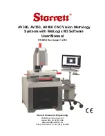 Preview for 1 page of Starrett AV300 User Manual