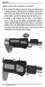 Предварительный просмотр 14 страницы Starrett EC799 User Manual