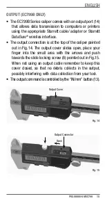 Предварительный просмотр 15 страницы Starrett EC799 User Manual